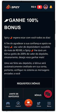 spicybet bonus